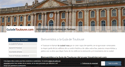 Desktop Screenshot of guiadetoulouse.com
