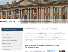 Tablet Screenshot of guiadetoulouse.com